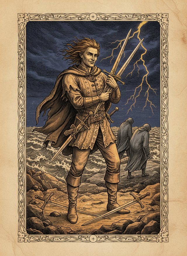 Five of Swords tarot card