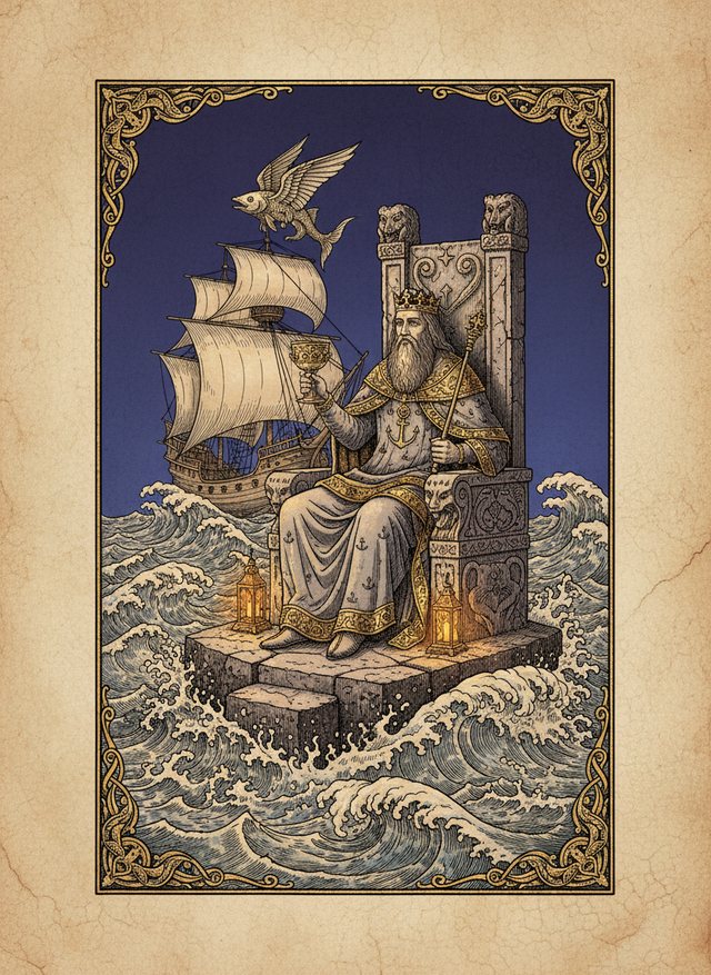 King of Cups tarot card