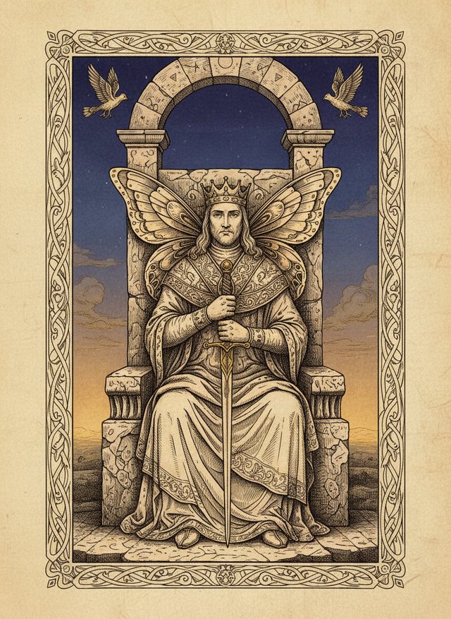King of Swords tarot card