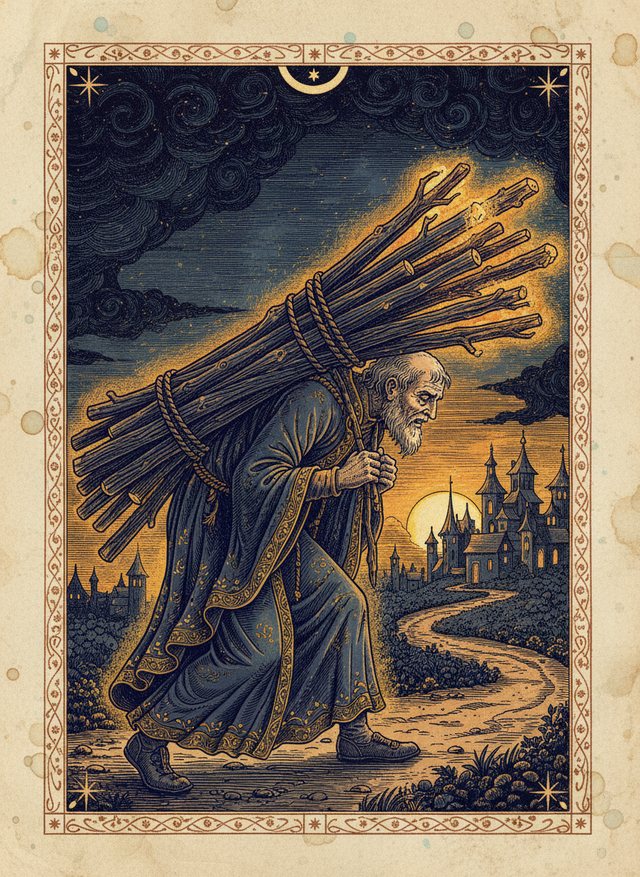 Ten of Wands tarot card