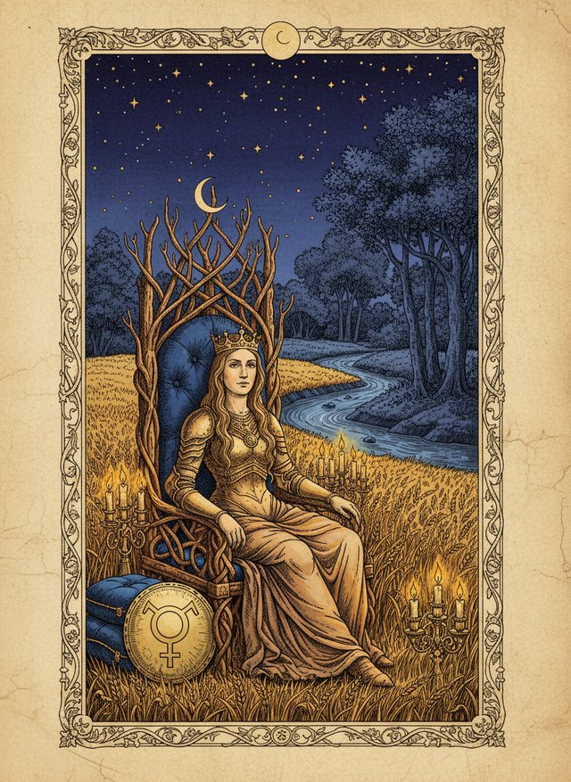 The Empress tarot card