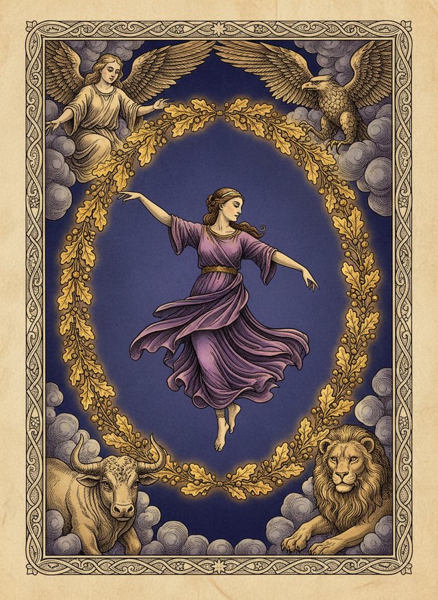 The World tarot card