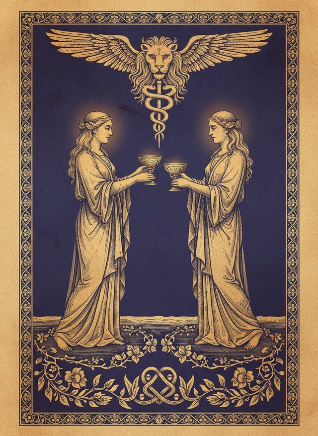 Two of Cups tarot card