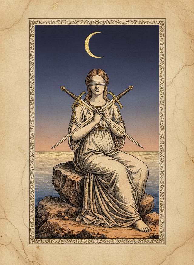 Two of Swords tarot card